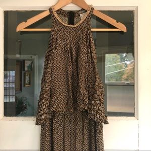 Floral Print Jumpsuit